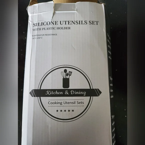 NWT Silicone kitchen utensil 10 piece set - Picture 4 of 6